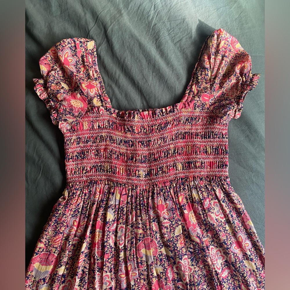 Free People Floral Maxi Dress